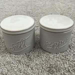 Salt & Pepper Container Set